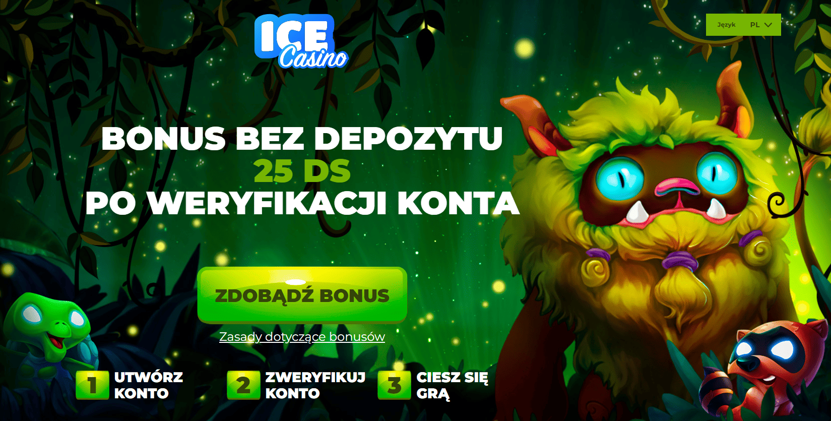 icecasino-25-darmowych spinów
